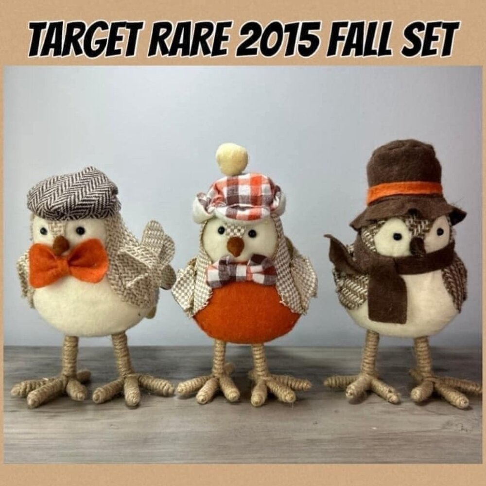 2015 Rare Target Fall Set Featherly Friends